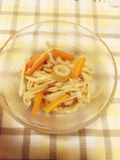 一人暮らしのおかず(切り干し大根)-レシピのメイン写真