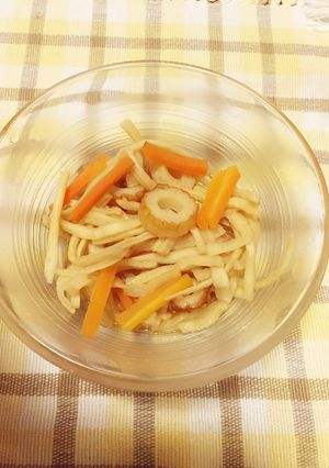 一人暮らしのおかず(切り干し大根)-レシピのメイン写真