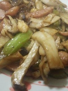 エリンギの酔いどれオイスター炒め-レシピのメイン写真