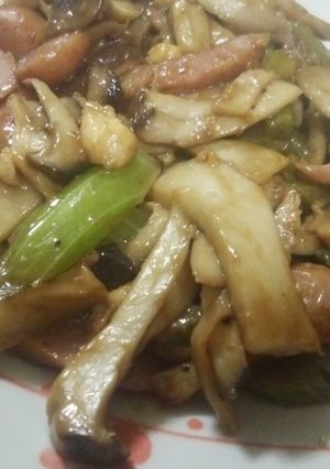 エリンギの酔いどれオイスター炒め-レシピのメイン写真