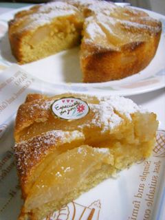 珍しいかな!?梨の焼きケーキ♡-レシピのメイン写真