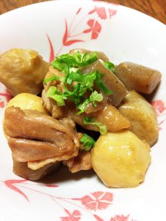 里芋と鶏肉の煮物-レシピのメイン写真