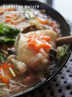 玉子豆腐の蟹カマ五目餡かけ-レシピのメイン写真