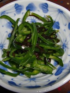 ピーマンの簡単漬け物-レシピのメイン写真