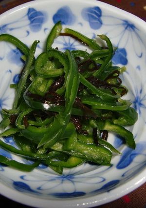 ピーマンの簡単漬け物-レシピのメイン写真