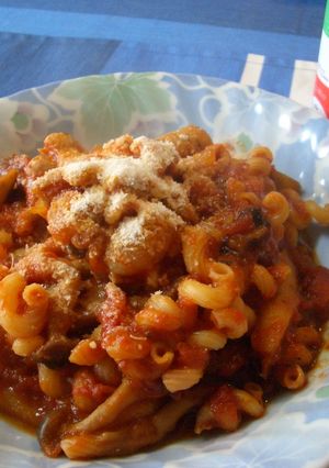 マカロニと鶏のトマト煮込み☆圧力鍋1つで-レシピのメイン写真