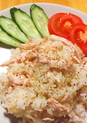 海南チキンライス風(超簡単)-レシピのメイン写真