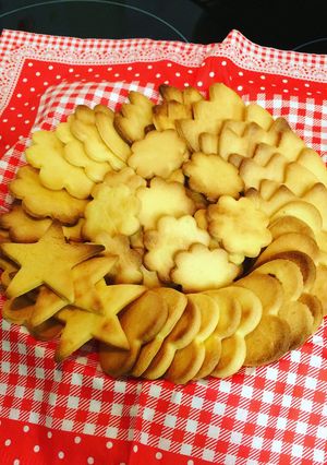 バター不使用サクサクホロホロたまごサブレ-レシピのメイン写真