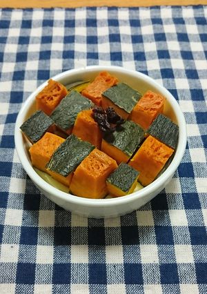濃厚カボチャのチーズケーキ風-レシピのメイン写真