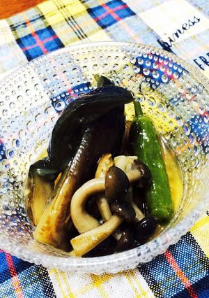 揚げずにヘルシー！秋ナスの煮浸し-レシピのメイン写真