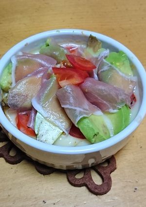 アボカド&生ハムdeココットカマン-レシピのメイン写真