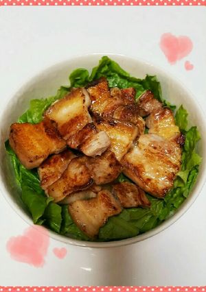甘辛だれで美味しく☆サムギョプサル丼-レシピのメイン写真