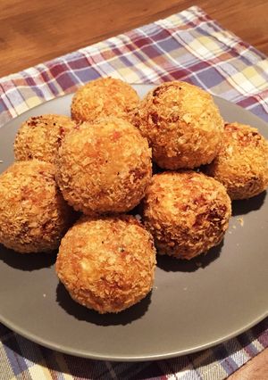 大豆のお肉deカボチャコロッケ-レシピのメイン写真