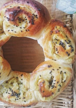 ほくほくスイートポテトパン-レシピのメイン写真