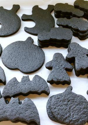 甘くない、クッキー生地(ブラックココア)-レシピのメイン写真