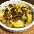 じゃがいもとひき肉のカレーココットカマン
