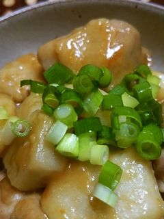 里芋と鶏肉のゴマ味噌煮-レシピのメイン写真