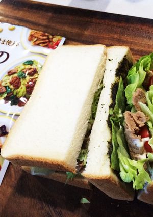 大豆のお肉でサンドイッチ-レシピのメイン写真