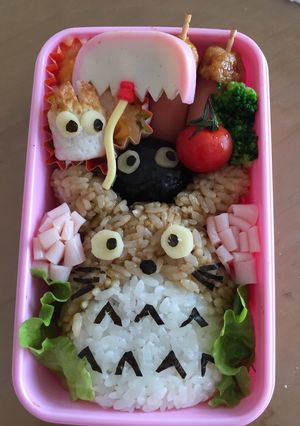 トトロキャラ弁♪-レシピのメイン写真