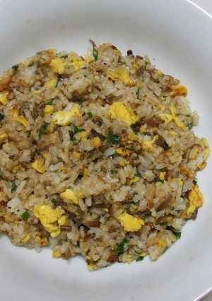 いかなごのくぎ煮とネギのチャーハン-レシピのメイン写真