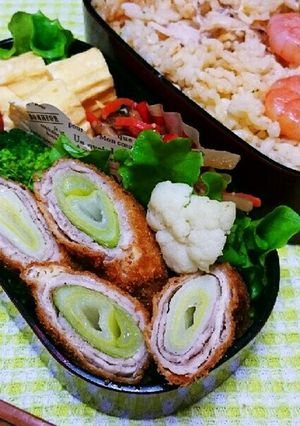 白ネギ(長ネギ)の豚肉巻き⭐弁当のおかず-レシピのメイン写真