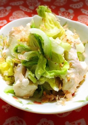 白菜と鶏胸肉のダイエットサラダ-レシピのメイン写真