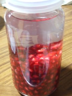 ザクロ酒-レシピのメイン写真