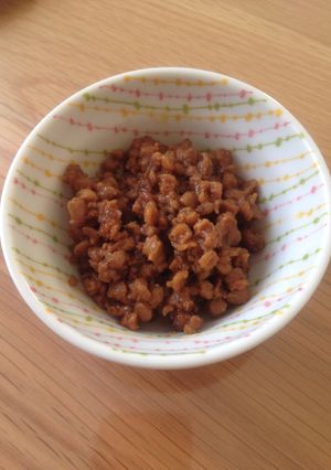 大豆のお肉ミンチそぼろ-レシピのメイン写真