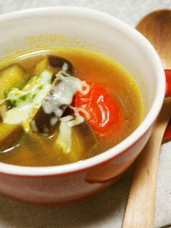 お野菜たっぷりカレースープ-レシピのメイン写真