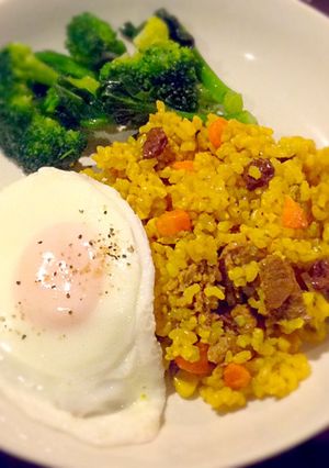 炊飯器だけで大豆のお肉のドライカレー-レシピのメイン写真
