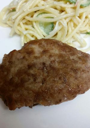 材料3つ!!即席ハンバーグ-レシピのメイン写真