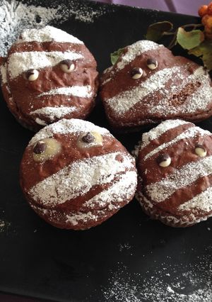 HMで簡単チョコマフィン！ハロウィン気分-レシピのメイン写真
