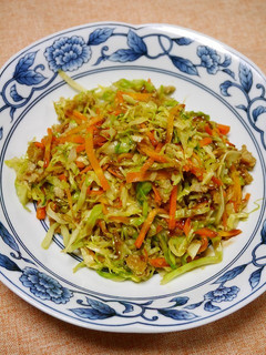 メンチカツリメイク!野菜炒めカレー風味-レシピのメイン写真