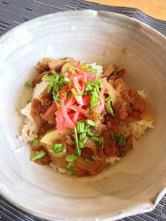 大豆ミートでなんちゃって豚丼-レシピのメイン写真