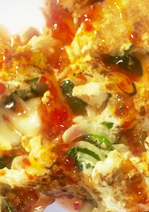 まさに3分クッキング!簡単野菜オムレツ-レシピのメイン写真