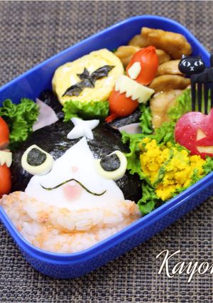 フユニャンのハロウィン キャラ弁-レシピのメイン写真