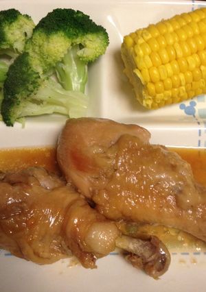 漬け込みタレでドラムスティック2種類調理-レシピのメイン写真