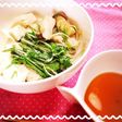 電子レンジdeヘルシー1人鍋♡節約ランチ