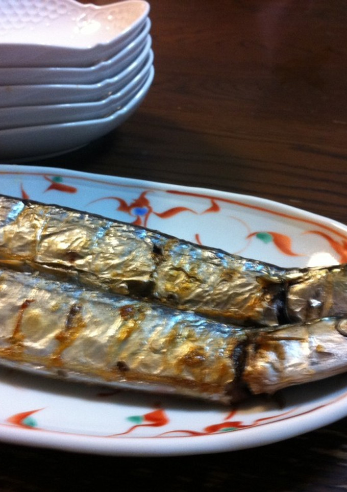 今さらですが秋刀魚の塩焼き-レシピのメイン写真