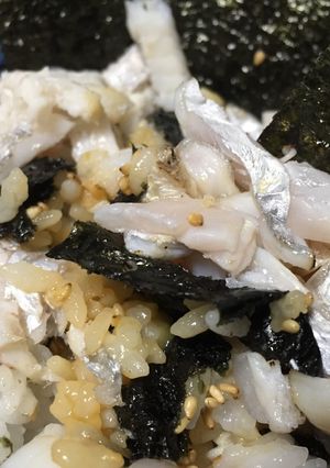 太刀魚づくしの海鮮混ぜごはん!(^^)!-レシピのメイン写真
