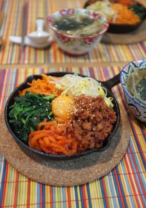 スキレットで！石焼きビビンパ風-レシピのメイン写真