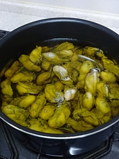 牡蠣のコンフィ-レシピのメイン写真