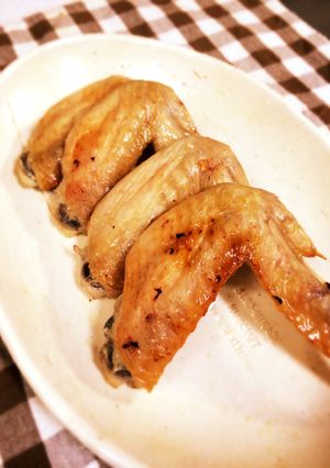 ☆手羽先のニンニク焼き☆-レシピのメイン写真