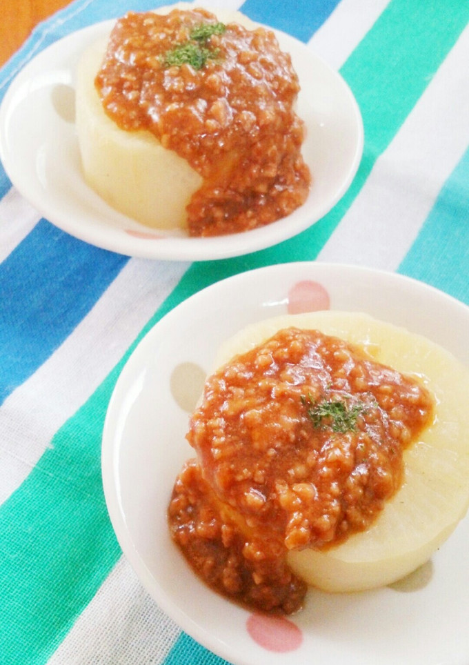 レンジで簡単☆洋風ふろふき大根。-レシピのメイン写真
