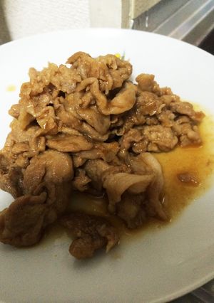 超簡単生姜焼き-レシピのメイン写真