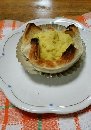 カップトーストさつまいもクリーム-レシピのメイン写真