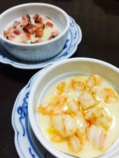 海老のアヒージョのココットカマン♡-レシピのメイン写真