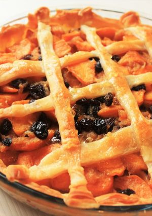柿大量消費!persimmons pie-レシピのメイン写真