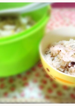 電子レンジで雑穀米を炊いてみた(^ω^)-レシピのメイン写真
