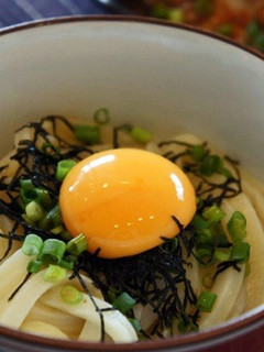 釜玉うどん-レシピのメイン写真